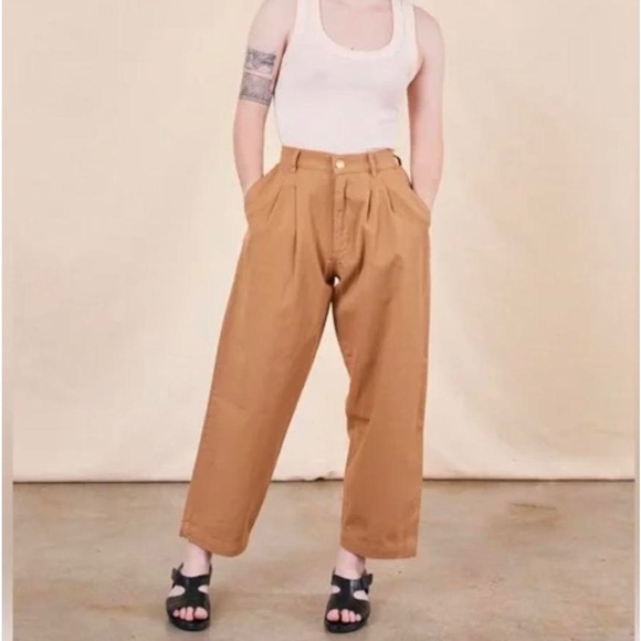 Big Bud Press Pants - Big Bud Press Trouser Pants Tan Size Medium